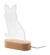 Woodify LED svetelná trofej, farba - transparent, veľkosť - 125×205×60 mm