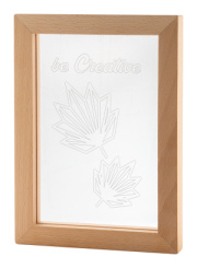 Woodiframe LED svetelná trofej