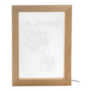 Woodiframe LED svetelná trofej