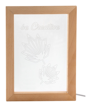 Woodiframe LED svetelná trofej