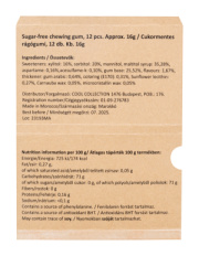 CreaChew 12 Eco žuvačka na zákazku