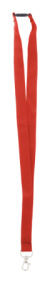 Revent RPET lanyard, farba - red