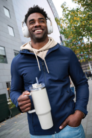 Termohrnček 1200ml Peakflow z RCS recykl. nerezovej ocele - XD Collection