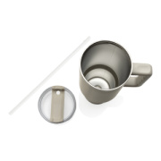 Termohrnček 1200ml Peakflow z RCS recykl. nerezovej ocele - XD Collection