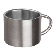 Pohár na espresso z nehrdzavejúcej ocele 80ml