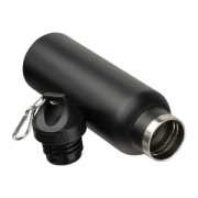 Vákuová fľaša s karabínou, matná, 500ml - M-Collection