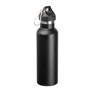 Vákuová fľaša s karabínou, matná, 500ml