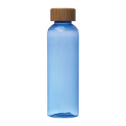Fľaša  z PET s bambusovým vrchnákom, 500 ml - M-Collection