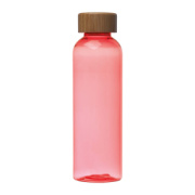 Fľaša  z PET s bambusovým vrchnákom, 500 ml - M-Collection