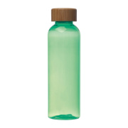 Fľaša  z PET s bambusovým vrchnákom, 500 ml - M-Collection