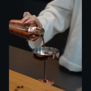 CrisMa koktailový shaker s medeným povrchom, 500ml - CrisMa
