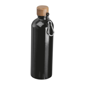 Nerezová fľaša s karabínou, 750 ml