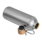 Nerezová fľaša s karabínou, 750 ml - M-Collection