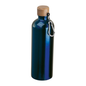 Nerezová fľaša s karabínou, 750 ml
