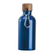 Nerezová fľaša s karabínou, 400 ml - M-Collection