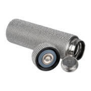 Veľká nerezová fľaša trblietavými kamienkami,500ml - M-Collection