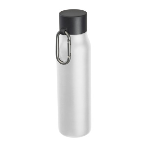 Dvojstenná fľaša s karabínou, 600 ml