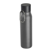 Dvojstenná fľaša s karabínou, 600 ml