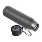 Dvojstenná fľaša s karabínou, 600 ml - M-Collection