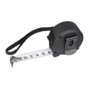 Oceľový zvinovací meter s plastovým puzdrom, 3 m - M-Collection