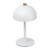 Stolná lampa z nerezovej ocele - M-Collection, farba - biela