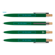 Recyklované hliníkové guľôčkové pero - M-Collection