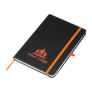 Poznámkový blok A5 s farebným gravírom - M-Collection