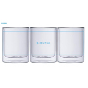 Dvojstenný sklenený pohár 330 ml - CrisMa