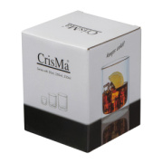 Dvojstenný sklenený pohár 330 ml - CrisMa