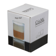 Dvojstenný sklenený pohár 330 ml - CrisMa
