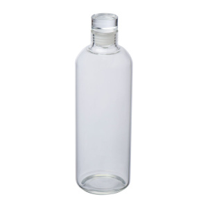 Sklenená fľaša na pitie, 750 ml