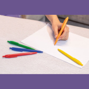 Plastové guľôčkové pero - M-Collection