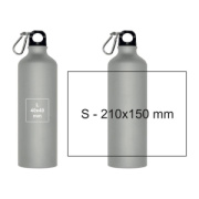 Fľaša s karabínou, 800 ml - M-Collection