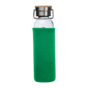 Sklenená fľaša s neoprénovým krytom, 600 ml - M-Collection