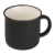 Keramický hrnček, 350 ml - M-Collection, farba - čierna