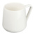 Porcelánový hrnček 300 ml - M-Collection, farba - biela