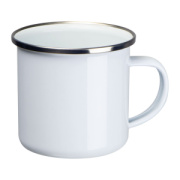 Smaltovaný retro hrnček 300 ml