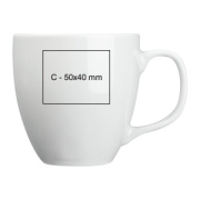 Porcelánový hrnček 400 ml - M-Collection