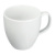 Porcelánový hrnček 400 ml - M-Collection, farba - biela