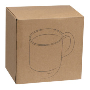 Keramická hrnček ​​s korkom, 350 ml - M-Collection