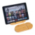 Bambusový držiak na tablet a smartfón - M-Collection, farba - béžová