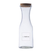 Sklenená fľaša s korkovým vekom 1000 ml - M-Collection