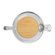Sklenený džbán s bambusovým viečkom, 1 000 ml - M-Collection