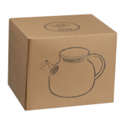 Sklenený džbán s bambusovým viečkom, 1 000 ml - M-Collection