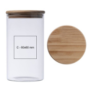 Skladovacia dóza z borosilikátového skla, 1000 ml - M-Collection