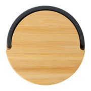 Termohrnček z nerezu s bambusovým vzhľadom, 500 ml - M-Collection