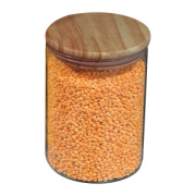 Skladovacia dóza z borosilikátového skla s viečkom - M-Collection