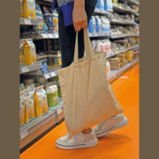 Bavlnená nákupná taška, 140 gr - M-Collection