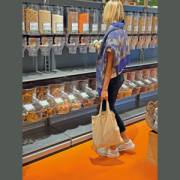 Bavlnená nákupná taška, 140 gr - M-Collection