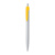 Plastové guľôčkové pero - M-Collection, farba - žltá